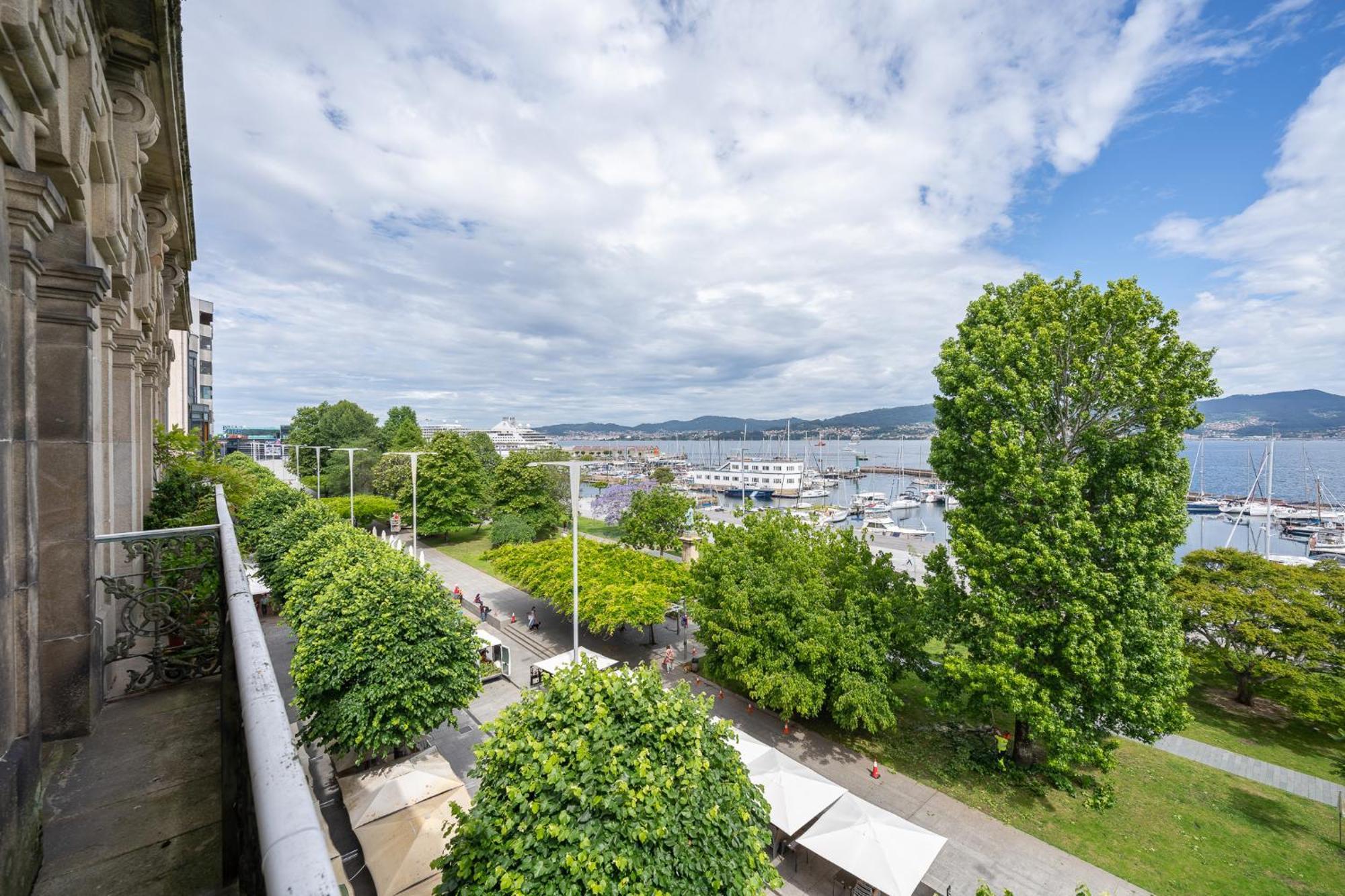 Vistas Al Nautico Y Paseo Maritimo De Vigo Daire Dış mekan fotoğraf